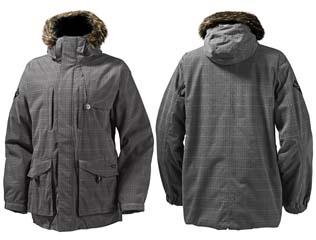 ������ Burton BM APRES JACKET_l.a. gray_S, M, L, XL