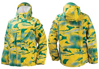 ������ Burton Quattro Jacket_pr yellow cab glamo_S, M, L