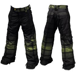 ����� Burton Shaun White Asym Pant_Kryptonite SW Faded Plaid