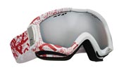 ����� Anon Realm Goggle Print_Smile_Gold Chrome