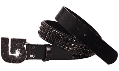 ������ �. Burton STUDDED BELT true black