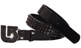 ������ �. Burton STUDDED BELT true black